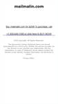 Mobile Screenshot of mailmalin.com
